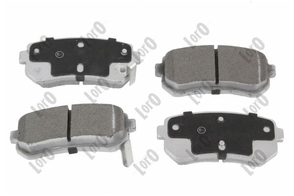 Brake Pad Set, disc brake - 231-02-011 ABAKUS