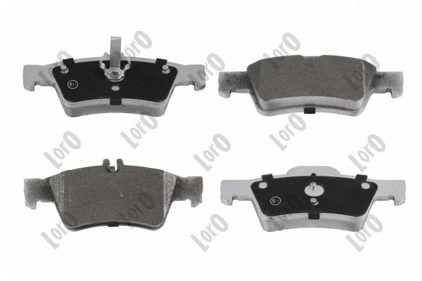 Brake Pad Set, disc brake - 231-02-013 ABAKUS