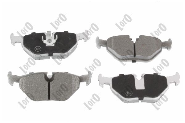 Brake Pad Set, disc brake - 231-02-015 ABAKUS
