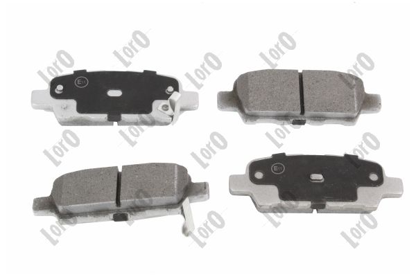 Комплект тормозных колодок, дисковый тормоз - 231-02-020 ABAKUS