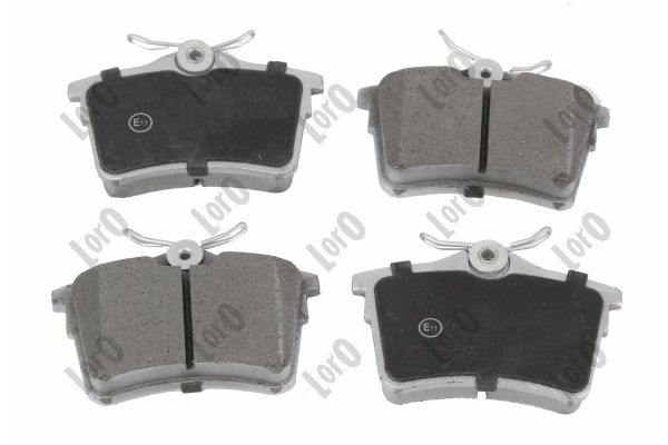 Brake Pad Set, disc brake - 231-02-021 ABAKUS