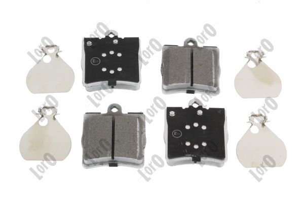 Brake Pad Set, disc brake - 231-02-025 ABAKUS
