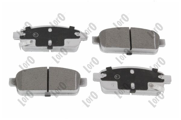 Brake Pad Set, disc brake - 231-02-026 ABAKUS