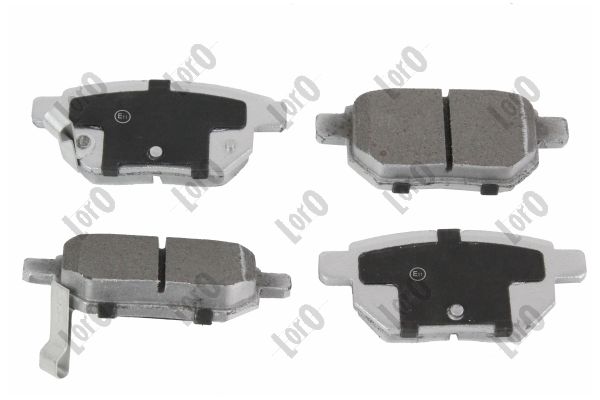 Brake Pad Set, disc brake - 231-02-036 ABAKUS