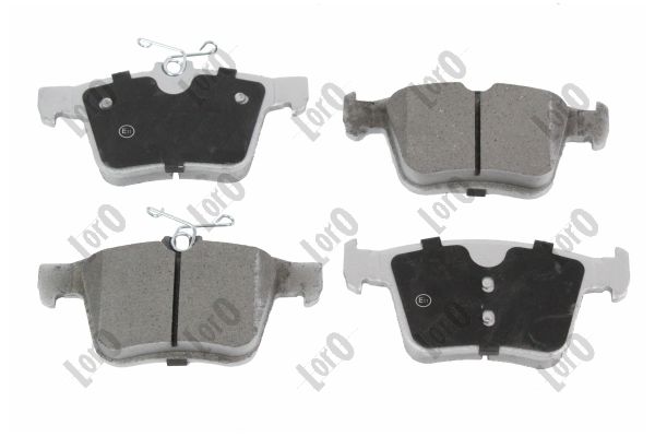 Brake Pad Set, disc brake - 231-02-041 ABAKUS