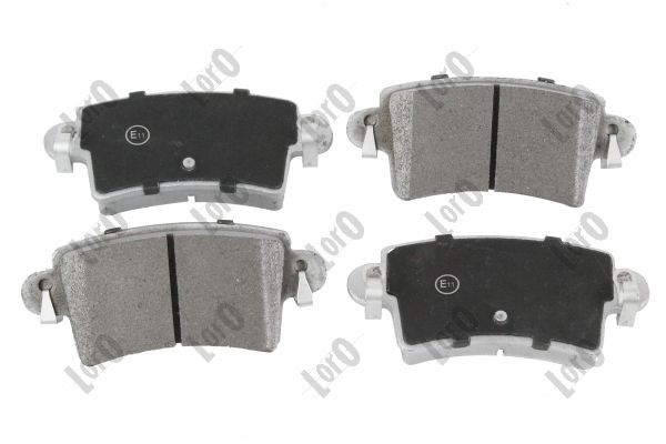 Brake Pad Set, disc brake - 231-02-042 ABAKUS
