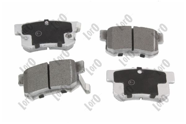 Brake Pad Set, disc brake - 231-02-044 ABAKUS