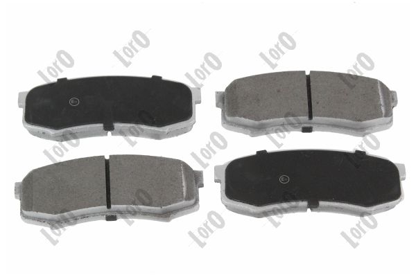 Brake Pad Set, disc brake - 231-02-049 ABAKUS
