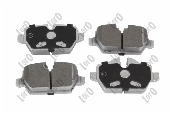 Brake Pad Set, disc brake - 231-02-051 ABAKUS