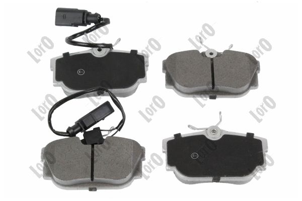 Brake Pad Set, disc brake - 231-02-053 ABAKUS