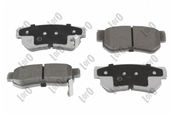 Brake Pad Set, disc brake - 231-02-054 ABAKUS