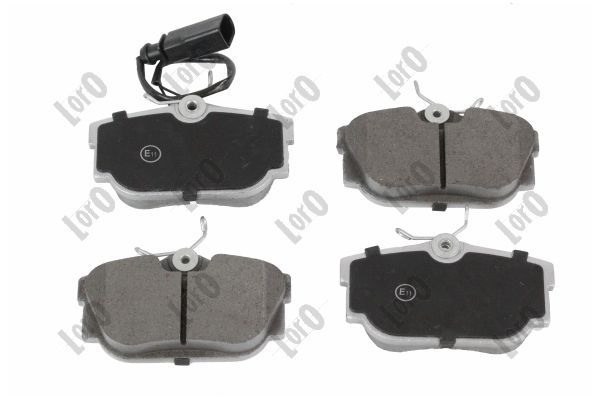 Комплект тормозных колодок, дисковый тормоз - 231-02-055 ABAKUS