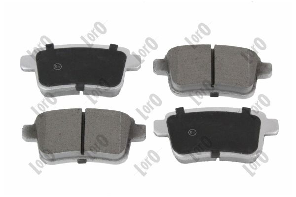 Brake Pad Set, disc brake - 231-02-056 ABAKUS