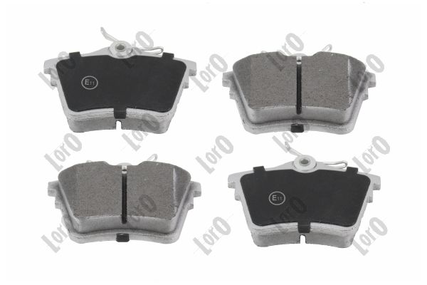Brake Pad Set, disc brake - 231-02-062 ABAKUS