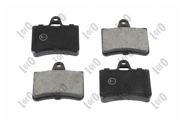 Brake Pad Set, disc brake - 231-02-066 ABAKUS