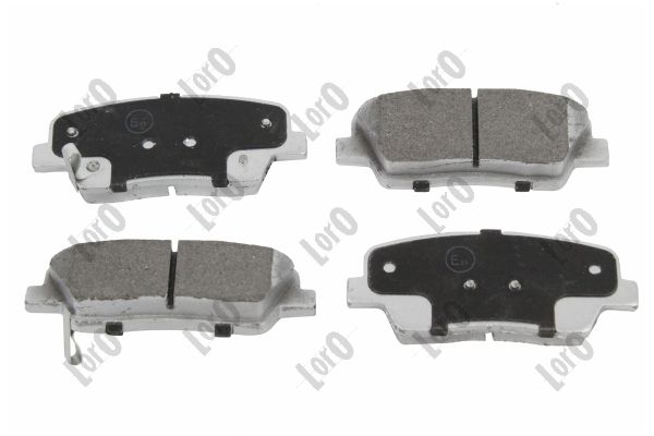 Brake Pad Set, disc brake - 231-02-084 ABAKUS
