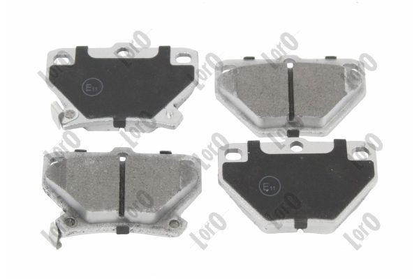 Brake Pad Set, disc brake - 231-02-091 ABAKUS