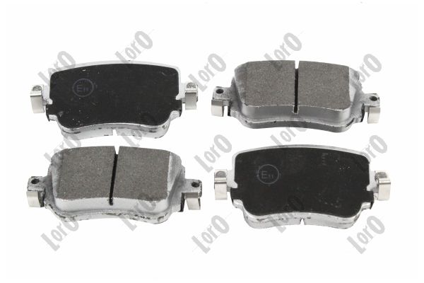 Brake Pad Set, disc brake - 231-02-092 ABAKUS