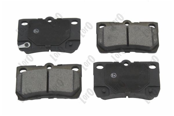 Brake Pad Set, disc brake - 231-02-120 ABAKUS