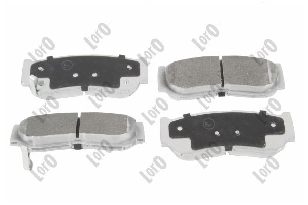 Brake Pad Set, disc brake - 231-02-129 ABAKUS