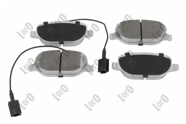 Brake Pad Set, disc brake - 231-02-161 ABAKUS