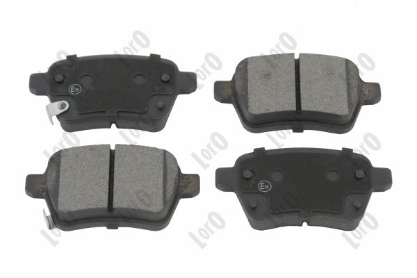 Brake Pad Set, disc brake - 231-02-162 ABAKUS