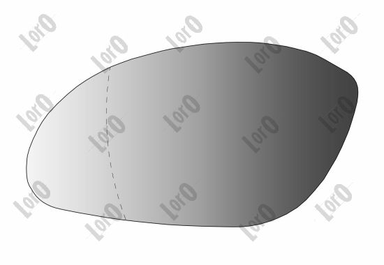 Vetro specchio, Specchio esterno - 2821G07 ABAKUS