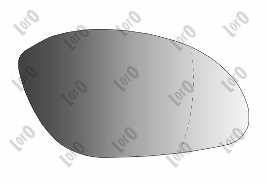 Mirror Glass, outside mirror - 2821G08 ABAKUS