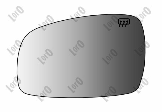 veidrodėlio stiklas, išorinis veidrodėlis - 3703G01 ABAKUS