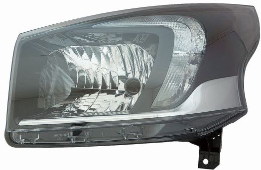Headlight - 442-1185L-LEMN2 ABAKUS