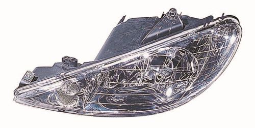 Headlight - 550-1121R-LD-EM ABAKUS