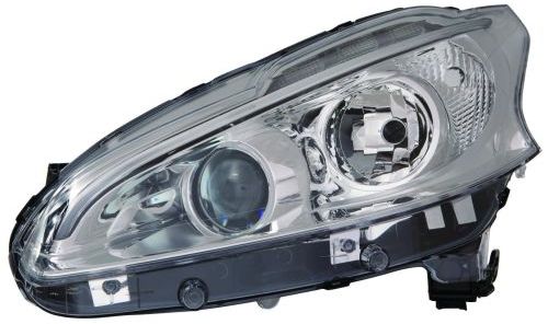 priekinis žibintas - 550-1156R-LD-EM ABAKUS