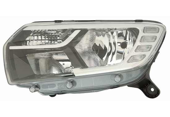 Headlight - 553-1102R-LDEM2 ABAKUS