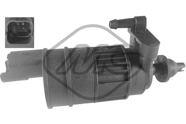 Water Pump, window cleaning - 02074 Metalcaucho
