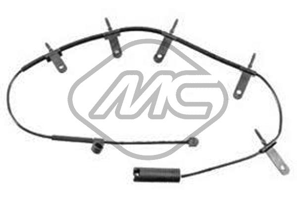 Warning Contact, brake pad wear - 02092 Metalcaucho