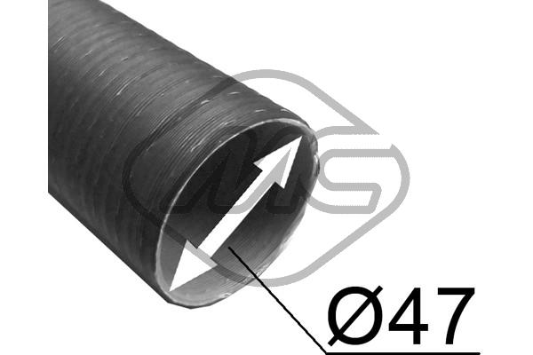 Hose, air supply - 02207 Metalcaucho