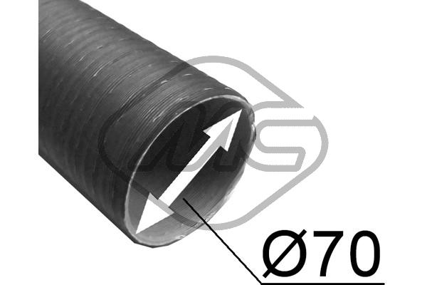 Hose, air supply - 02212 Metalcaucho