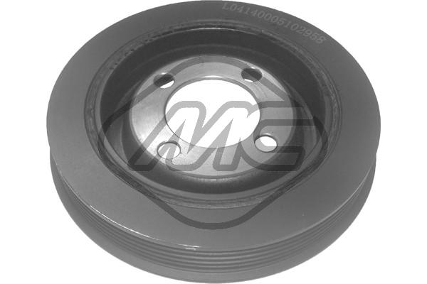 Belt Pulley, crankshaft - 02958 Metalcaucho