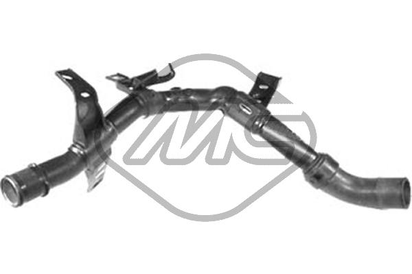 Radiator Hose - 03198 Metalcaucho