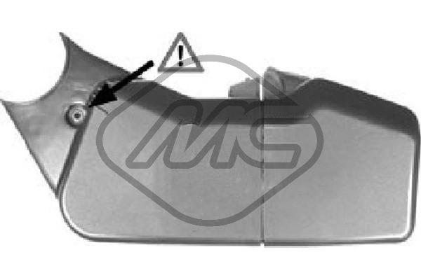 Cover, timing belt - 03751 Metalcaucho