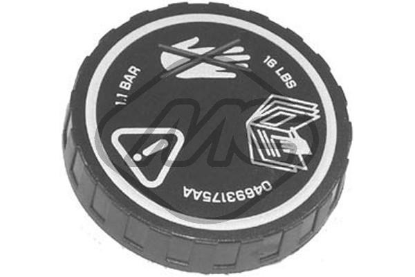 Sealing Cap, coolant tank - 03767 Metalcaucho