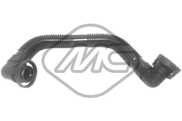 Шланг, вентиляция картера - 03993 Metalcaucho