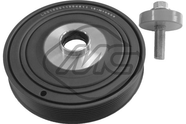 Kit pulegge, Albero motore/a gomito - 04611 Metalcaucho