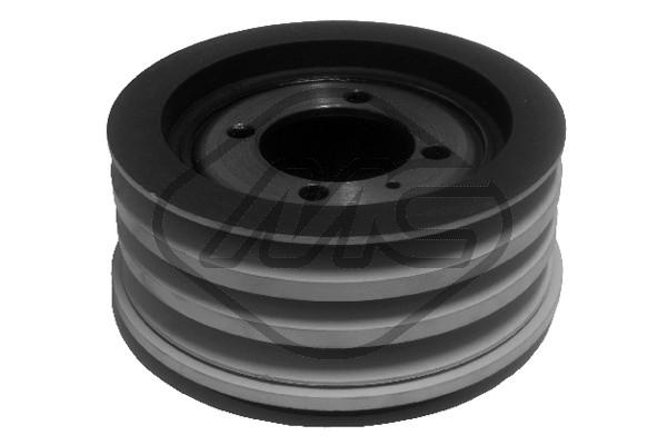 Belt Pulley, crankshaft - 04782 Metalcaucho