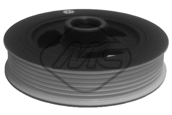 Belt Pulley, crankshaft - 04852 Metalcaucho