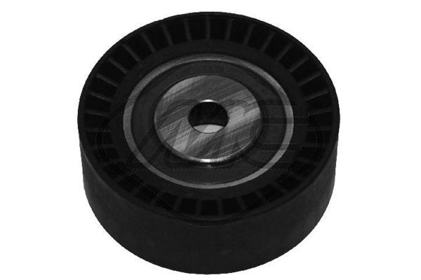 Tensioner Pulley, V-ribbed belt - 05075 Metalcaucho