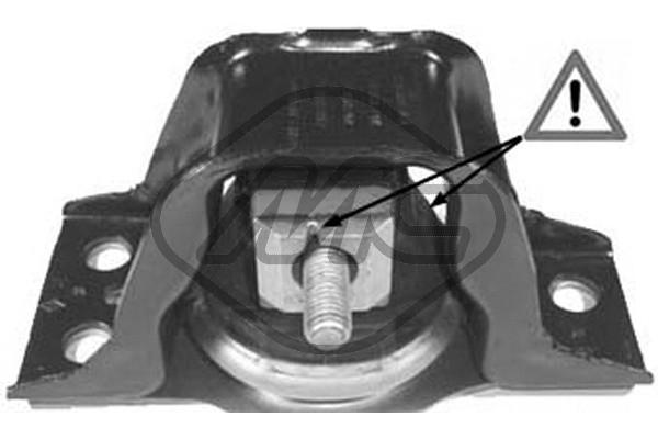 Sospensione, Motore - 05142 Metalcaucho