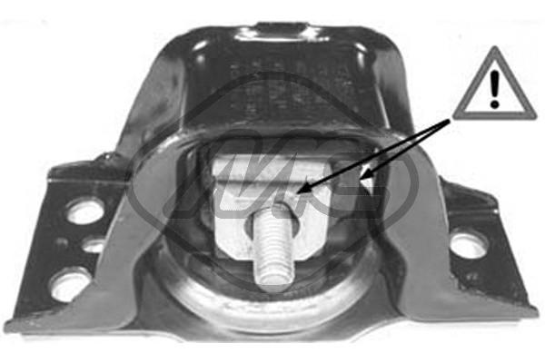 Sospensione, Motore - 05144 Metalcaucho