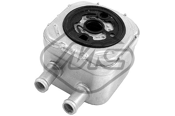 Oil Cooler, engine oil - 05376 Metalcaucho
