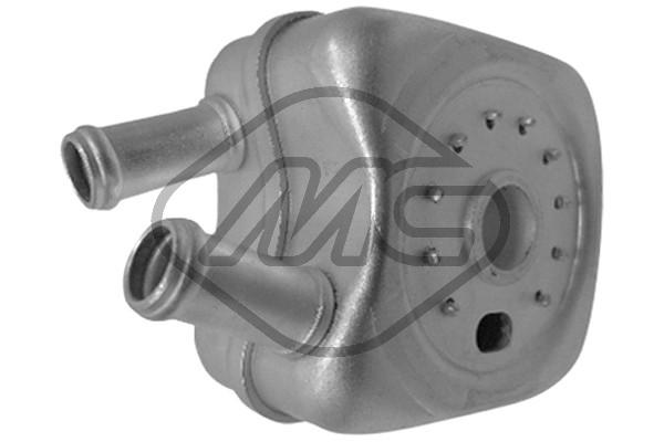 Oil Cooler, engine oil - 05380 Metalcaucho